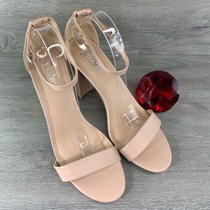 Brash Open Toe Block Heels Size 12